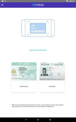 NFC Read - Passport and ID Card android App screenshot 0