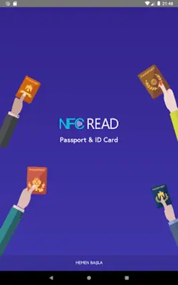 NFC Read - Passport and ID Card android App screenshot 3